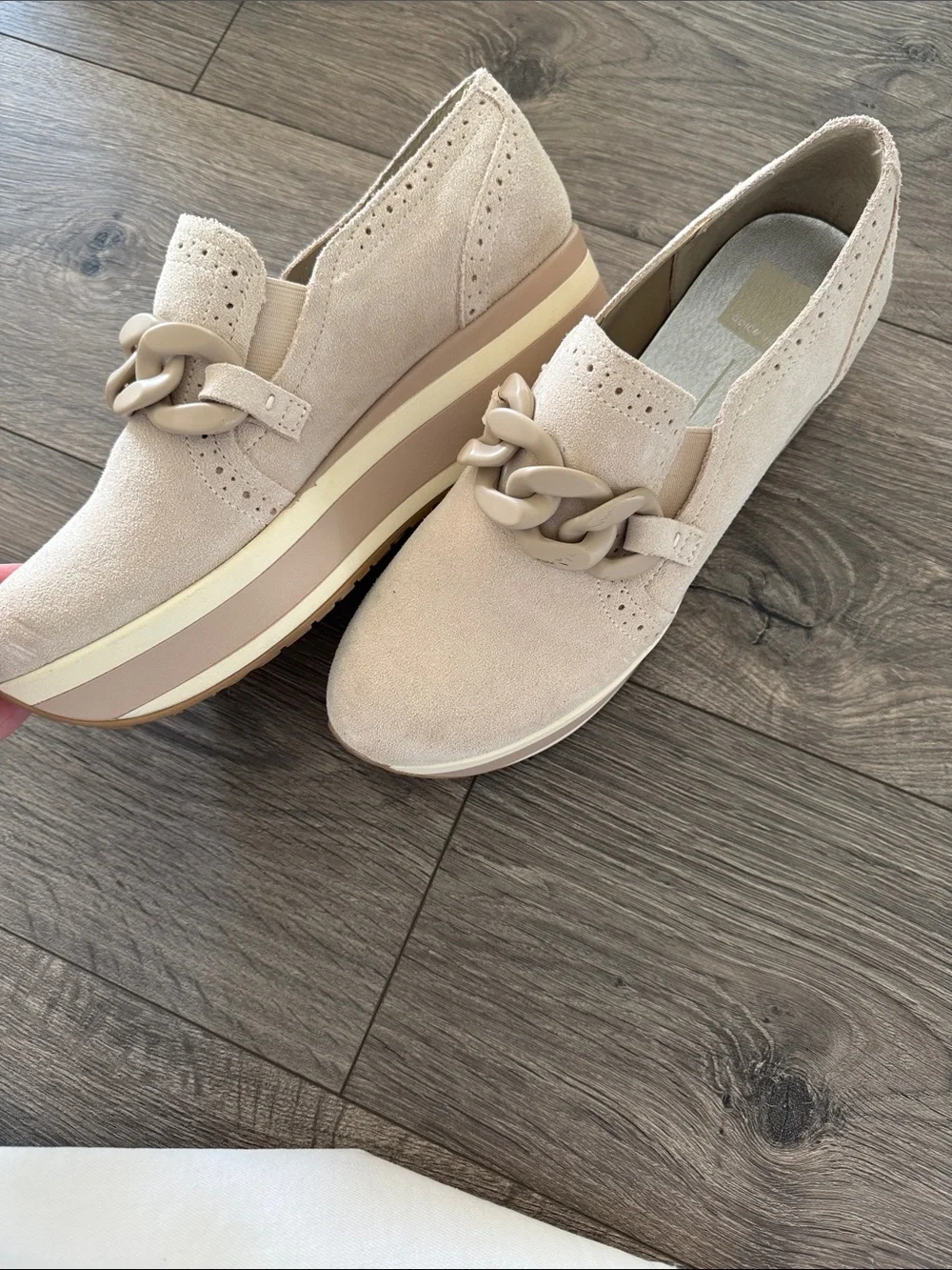 Dolce Vita suede upper